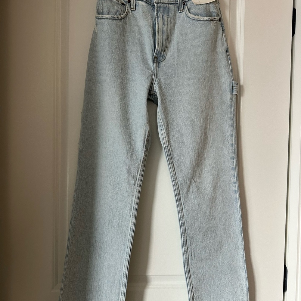 Abercrombie & Fitch Light Blue Straight Leg Women’s Jeans